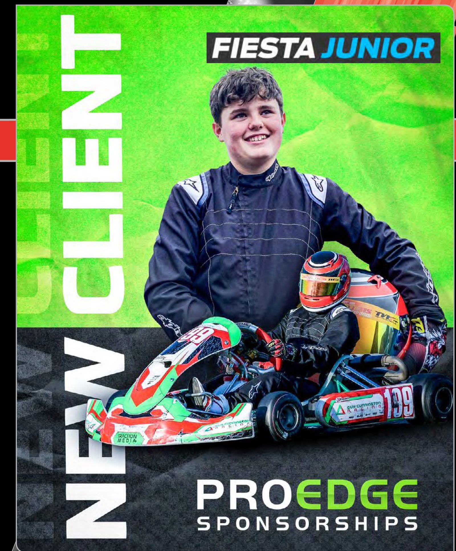 ProEdge Sponsorships — new client Rhys Owen